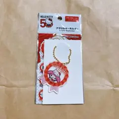 サンリオ　マイメロディ　アクリルキーホルダー　ハローキティ　50周年