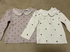 【最終値下げ】　中古　GAP ハート柄　12m-18m 80サイズ