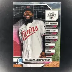 Kaelen Culpeper 2024 Bowman Draft Twins