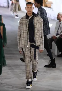 sacai × Dr.Woo 19ss レイヤードブルゾン　サイズ1