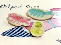 ✴︎ハンドメイド ミナペルホネン 『架空の動物たち』ブローチ✴︎（一つの値段）