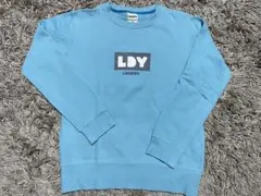laundry 水色 トレーナー SMALL