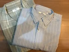 最終値下げ　UNIQLO セット売り　シャツ 長袖　半袖　 Lサイズ　新品のサムネイル