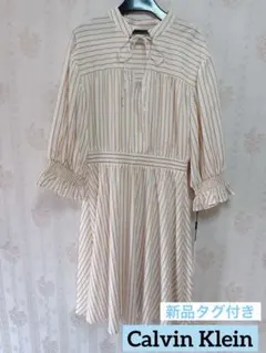 【新品タグ付き】カルバンクライン ワンピース Mサイズ
