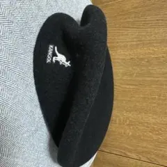 KANGOL The Wool 504 ベレー帽 黒
