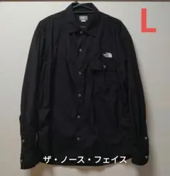 ザ・ノース・フェイス　ロングスリーブ　ヌプシシャツ　NR11961　ブラック　Ｌ