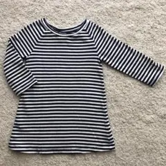 baby GAP ボーダーワンピース90