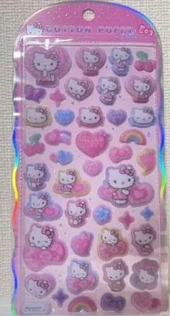 正規品 サンリオ ハローキティ コットンパフィ シール