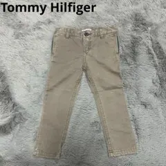 トミーヒルフィガー キッズ チノパンツ 92cm 2T ベージュ ロゴ付