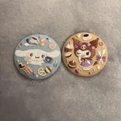 サンリオ 刺繍缶バッジ セット