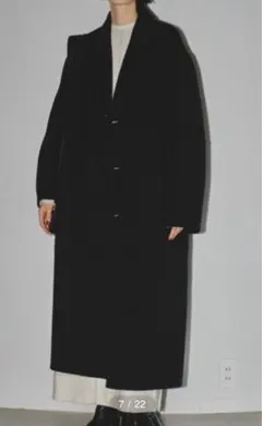 TODAYFUL Wool Over Coat / BLACK 38