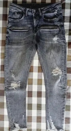 ZARA MAN スキニーデニム グレー EUR 38