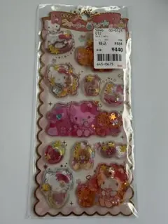 キラキラウォーターinシール　キティ　サンリオ