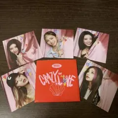 Itzy crazy in loveカード