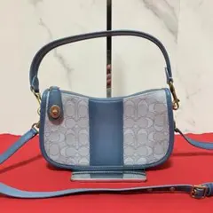 ✨未使用級✨ COACH スウィンガー 2way シグネチャー ショルダーバッグ