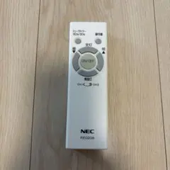 NEC 照明用リモコン RE0208
