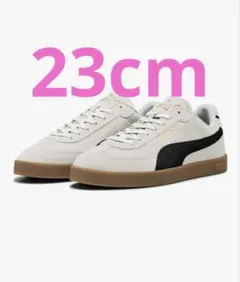 PUMA CLUB 2 ERA スウェード スニーカー ホワイト 23cm