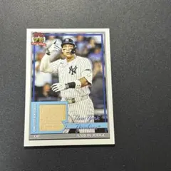 Aaron Judge 2026 Topps 75周年 バット レリック