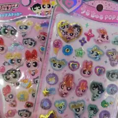 パワーパフガールズ ボンボンドロップシール 2セット