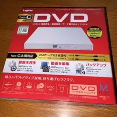 Logitec ポータブルDVDドライブ LDR-PMKBU2CVWHのサムネイル