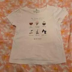 KUMIKYOKU フリル袖 Tシャツ 110cm