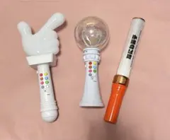 なにわ男子 ペンライト 3本セット / おまけ電池付き