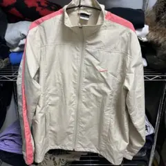 Nike ナイロンジャケット ベージュ/ピンク