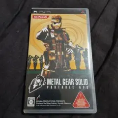 ★PSP ソフト★METAL GEAR SOLID PORTABLE OPS