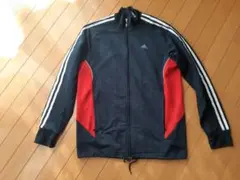 adidas ジャージ ネイビー/レッド　M