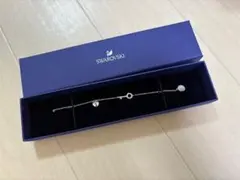 Swarovski ハートクリスタルブレスレット