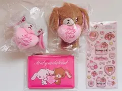 サンリオ シュガーバニーズ マスコット クリップ セット　スピンズ サンリオ シュガーバニーズ マスコット クリップ セット スピンズ