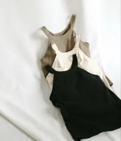 select MOCA カップつきホルターネックタンク
