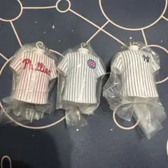 MLB 3Dユニフォームチャーム 3種セット①