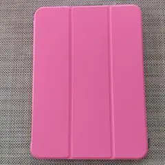 【新品未使用】第11/10世代 iPad用 三つ折りスタンドケース ピンクのサムネイル