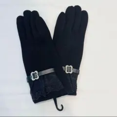 エレガント おしゃれ きれいめ ゴージャス 防寒 防風 保温 スマホ対応 手袋