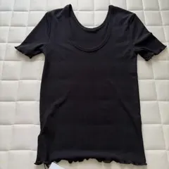 MOUSSY ブラック Tシャツ 半袖