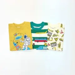 子供服 男の子 110cm 半袖Tシャツ まとめ売り 車 新品 FSN12-1