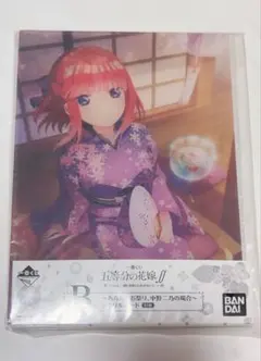 五等分の花嫁 一番くじ B賞 中野二乃 アクリルボード