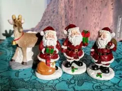 大野素子さんサンタクロース陶器の置物