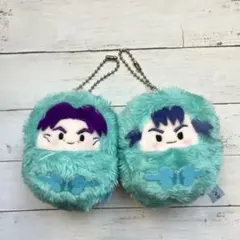 潮江文次郎＆食満留三郎 忍たま乱太郎くるみたぴぬい 2点セット