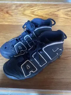 ナイキ エアモア アップテンポ ブラック ホワイト