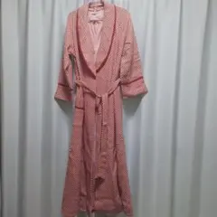 昭和レトロ　ナイトガウン レッド サイズ不明