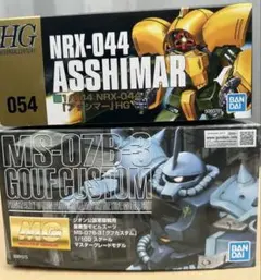 MG MS-07B3 グフカスタム & HGUC アッシマーのサムネイル
