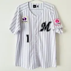 千葉ロッテマリーンズ 藤原恭大 #1 レプリカ ユニフォーム ホーム Mサイズのサムネイル