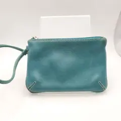 コーチ　フラグメントケース　コインケース　財布　ブルー