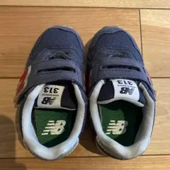 【ちっぷ様】New Balance 313 キッズシューズ ネイビー/レッド