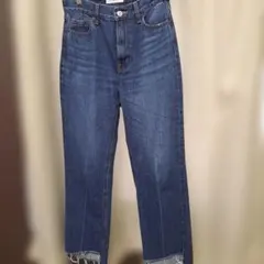 最終価格　美品　Mila Owen デニムパンツ ストレート インディゴ　0