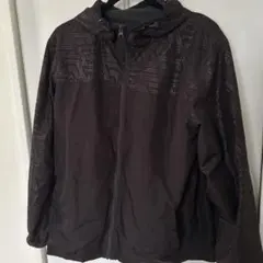 ジップアップ マウンテンパーカー メンズ パープル