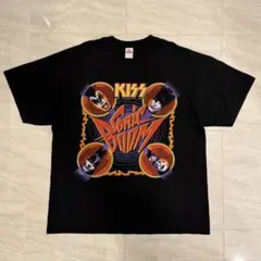 【希少】KISS SONIC BOOM ロックバンド アルバムTシャツ 両面