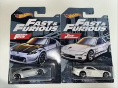 ホットウィールワイルドスピード日産370Z&マツダRX-7 2台セットまとめ売り
